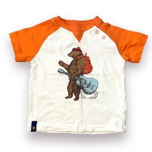 Lucky Brand Bear With Guitar Shirt 18 Months